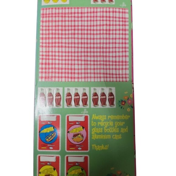 1997 Barbie Doll Coca Cola Picnic Special Edition Mattel #10926 NEW Sealed Box - Picture 8 of 8